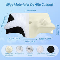 Dormea – Almohada Cervical Ergonómica de Espuma Viscoelástica